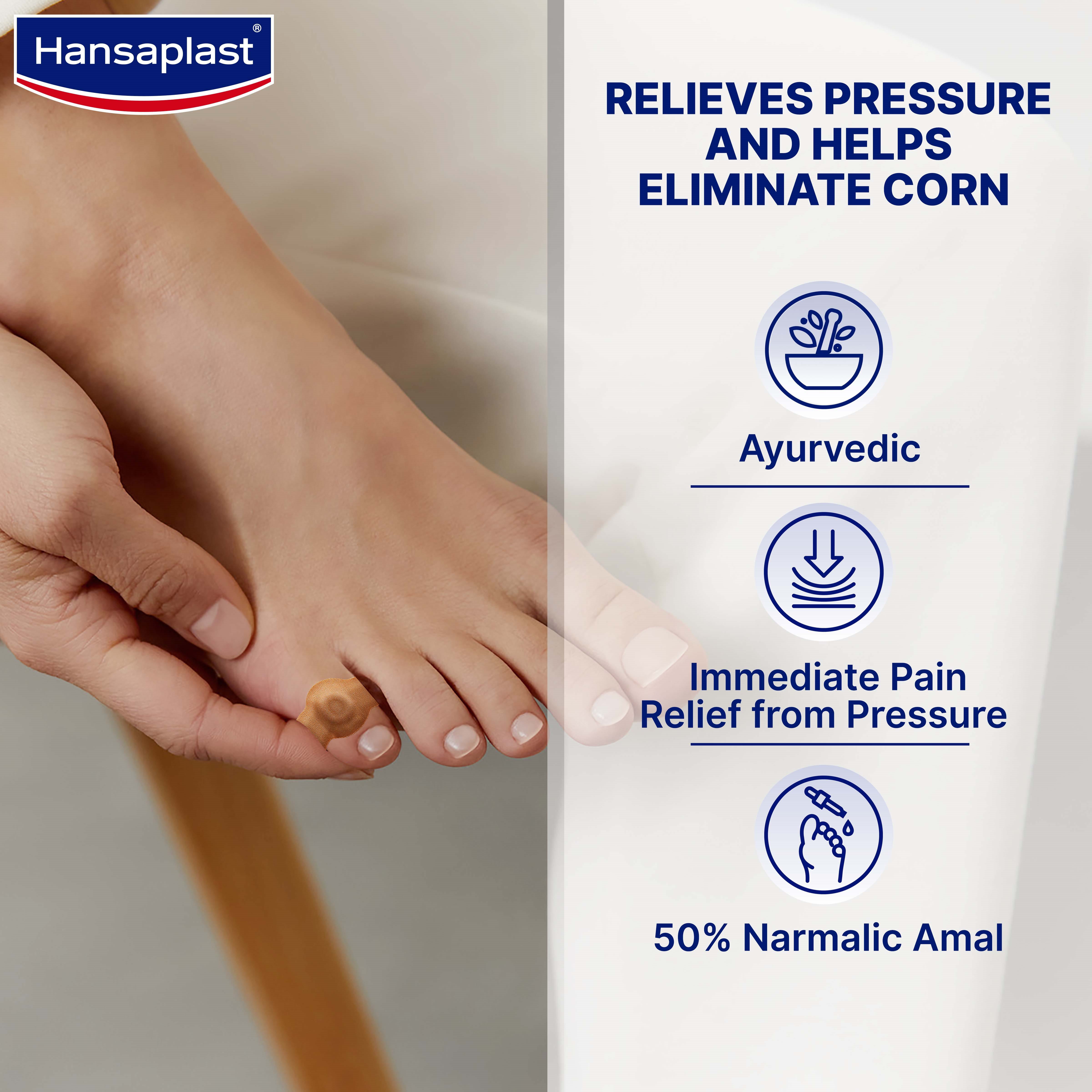 Corn Plaster for Foot Corn Treatment Hansaplast India